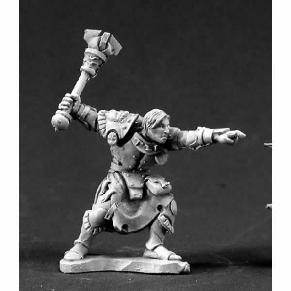 RPR03349 Unther Godshand Heroic Cleric Miniature 25mm Heroic Scale Main Image