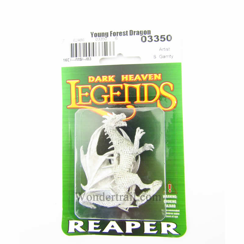 RPR03350 Young Forest Dragon Miniature 25mm Heroic Scale 2nd Image