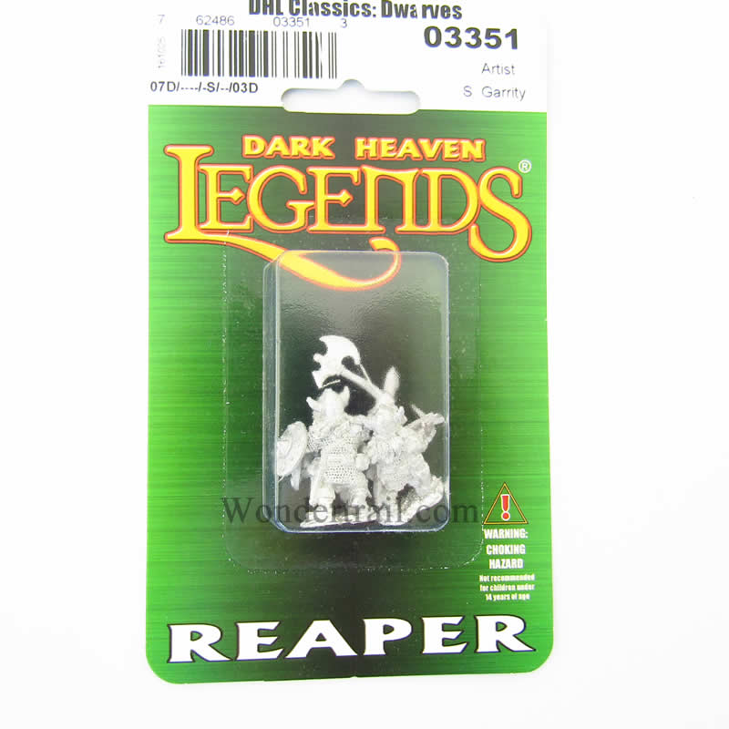 RPR03351 Classics Dwarf Warriors Miniature 25mm Heroic Scale 2nd Image