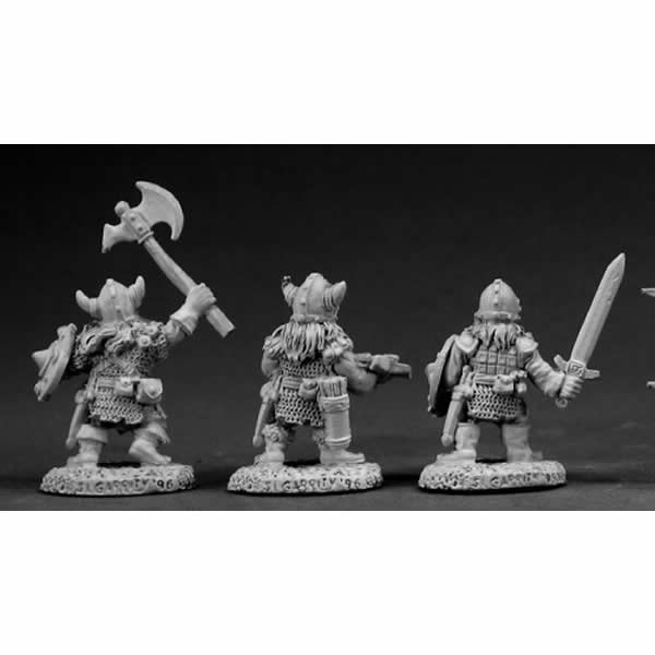 RPR03351 Classics Dwarf Warriors Miniature 25mm Heroic Scale 3rd Image