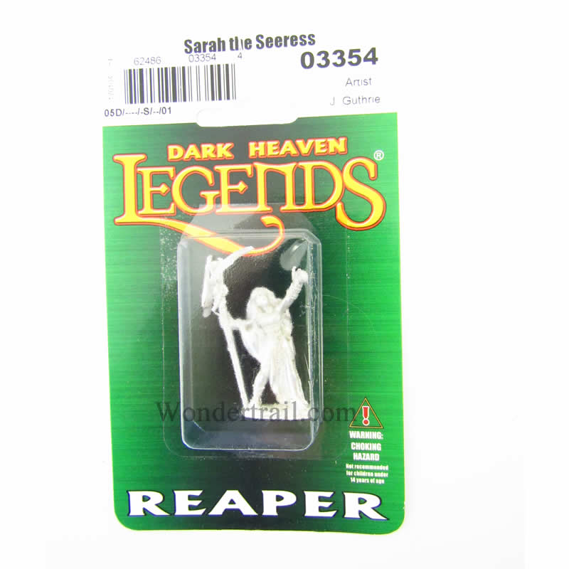 RPR03354 Sarah the Seeress Miniature 25mm Heroic Scale Dark Heaven 2nd Image