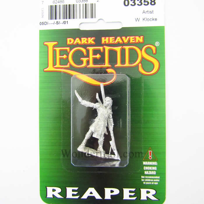 RPR03358 Elf Fighter Eldolan Miniature 25mm Heroic Scale Dark Heaven 2nd Image