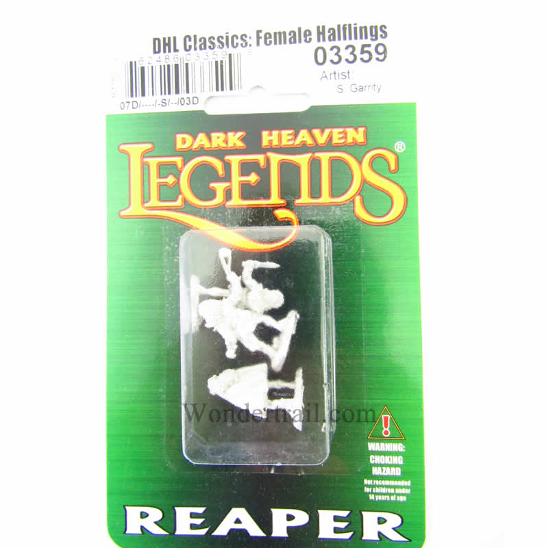 RPR03359 Classics Female Halflings Miniature 25mm Heroic Scale 2nd Image