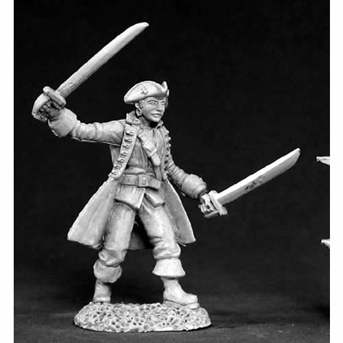 RPR03378 Santoine De Fronzac Pirate Miniature 25mm Heroic Scale Main Image