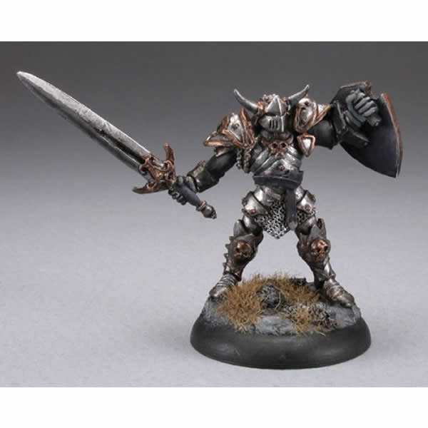 RPR03380 Rovag Irongrave Knight Miniature 25mm Heroic Scale Dark Heaven Legends Reaper Miniatures 3rd Image