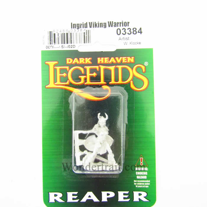 RPR03384 Ingrid Female Viking Warrior Miniature 25mm Heroic Scale 2nd Image