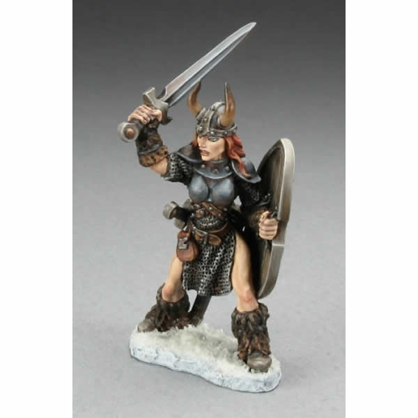 RPR03384 Ingrid Female Viking Warrior Miniature 25mm Heroic Scale 3rd Image