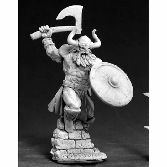 RPR03385 Amon Viking Warrior Miniature 25mm Heroic Scale Dark Heaven Legends Reaper Miniatures Main Image