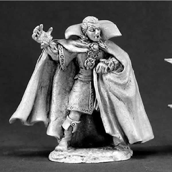 RPR03387 Kaspar Von Mondstein Vampire Miniature 25mm Heroic Scale Main Image