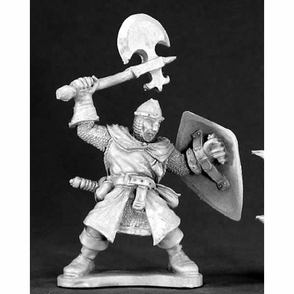 RPR03392 Sir Bruce Adventuring Hero Miniature 25mm Heroic Scale Main Image