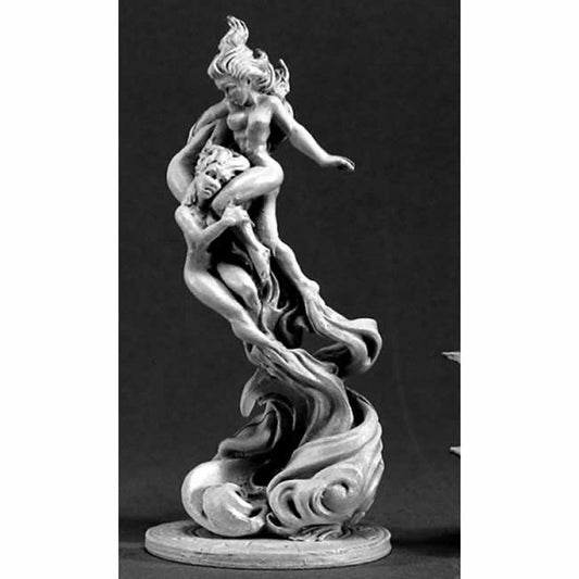 RPR03395 Ghostly Summons Female Miniature Figure 25mm Heroic Scale Dark Heaven Legends Main Image