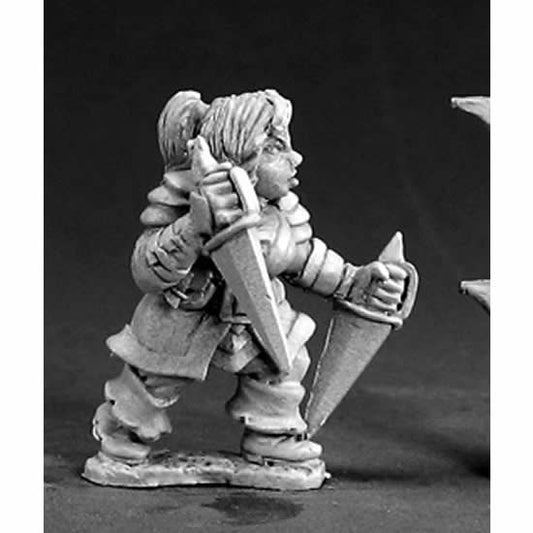 RPR03399 Lydia Copperthumb Female Dwarf Miniature 25mm Heroic Scale Main Image