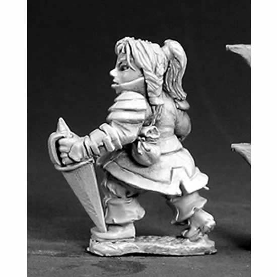 RPR03399 Lydia Copperthumb Female Dwarf Miniature 25mm Heroic Scale 3rd Image