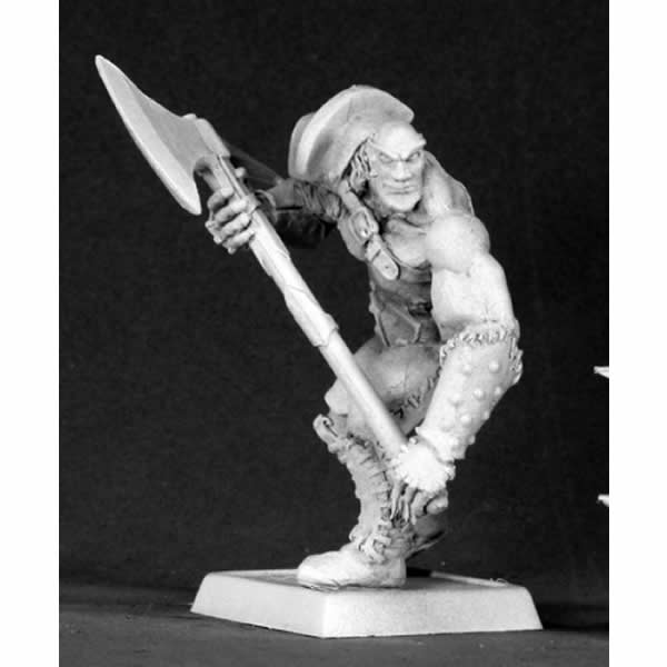 RPR03412 Uglunuk Half Giant Warrior Miniature 25mm Heroic Scale Main Image