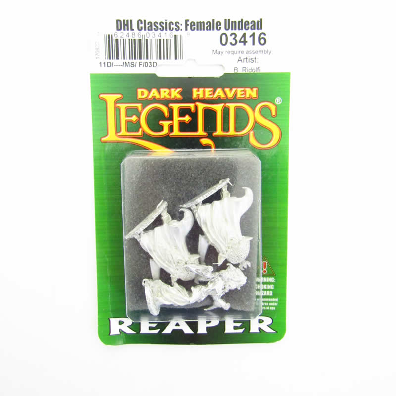 RPR03416 Female Undead Miniature 25mm Heroic Scale Dark Heaven 2nd Image