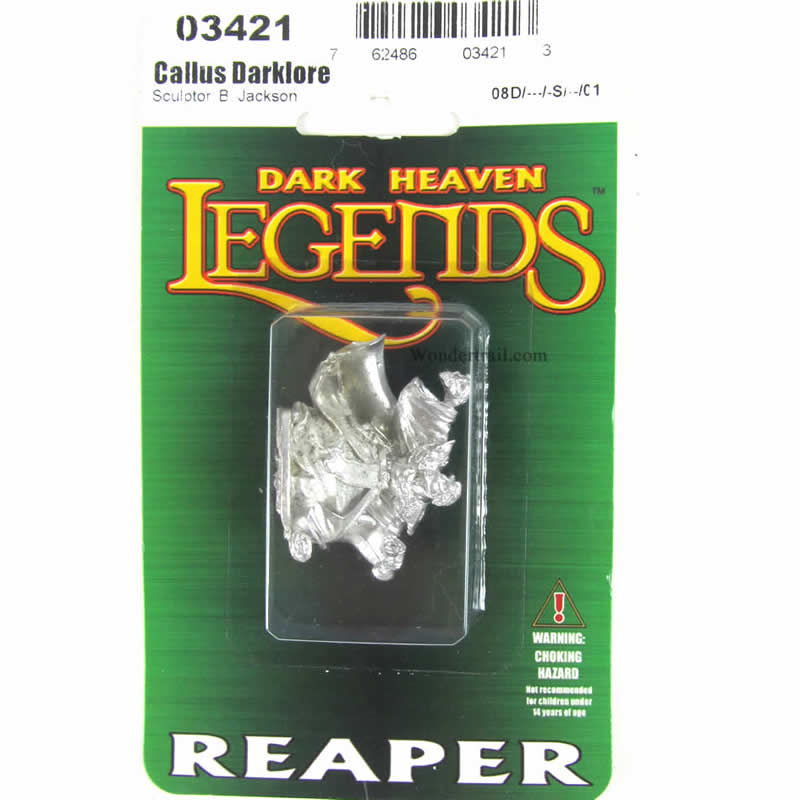RPR03421 Callus Darklore Miniature 25mm Heroic Scale Dark Heaven 2nd Image