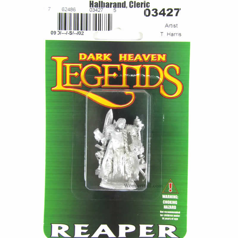 RPR03427 Halbarand Cleric Miniature 25mm Heroic Scale Dark Heaven 2nd Image