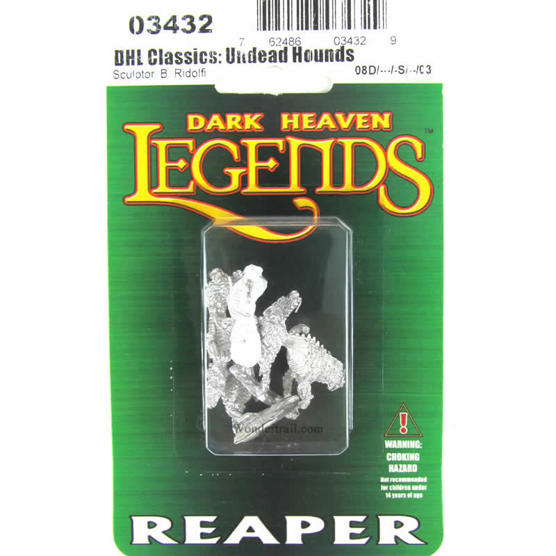RPR03432 Undead Hounds Miniature 25mm Heroic Scale Dark Heaven 2nd Image