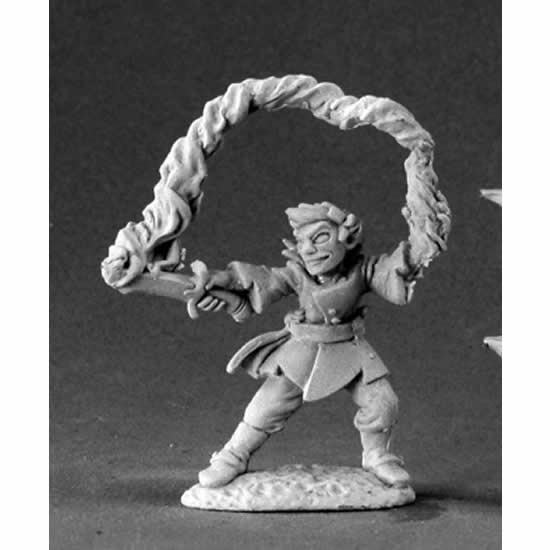 RPR03433 Corim the Kestrel Gnome Sorcerer Miniature 25mm Heroic Scale 3rd Image