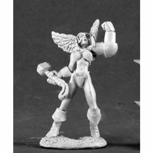 RPR03443 Castarci Female Fighter Miniature 25mm Heroic Scale Dark Heaven Legends Figure Main Image