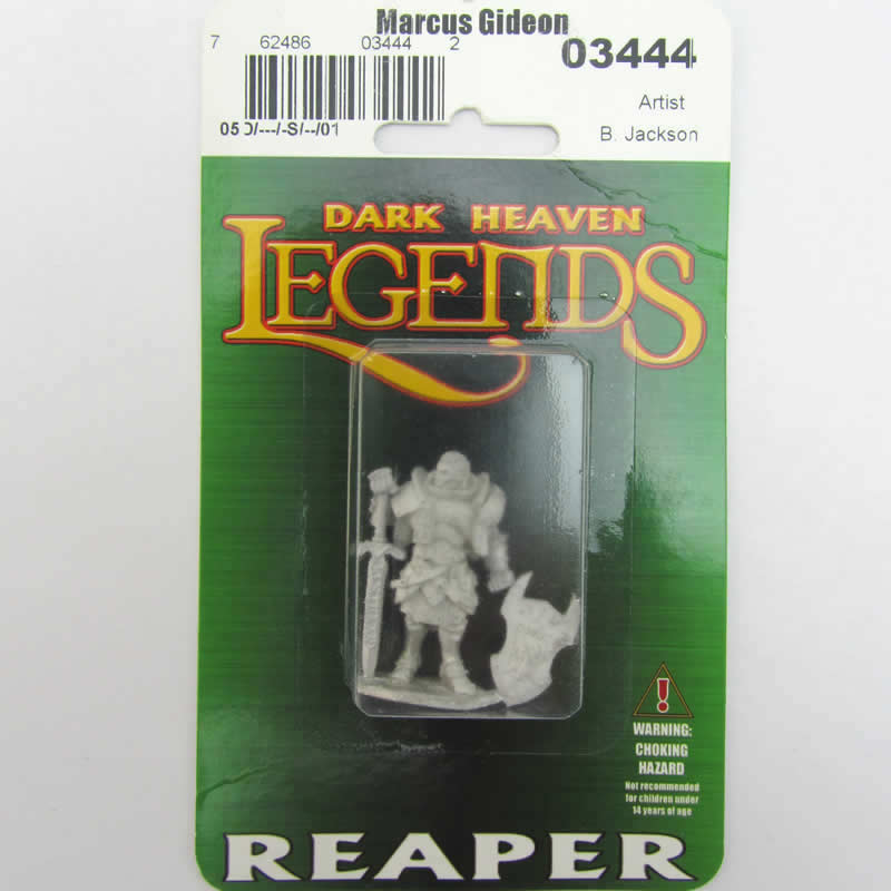 RPR03444 Marcus Gideon Undead Hunter Miniature 25mm Heroic Scale 3rd Image