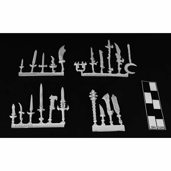 RPR03447 Weapon Pack 7 Miniature 25mm Heroic Scale Dark Heaven Main Image