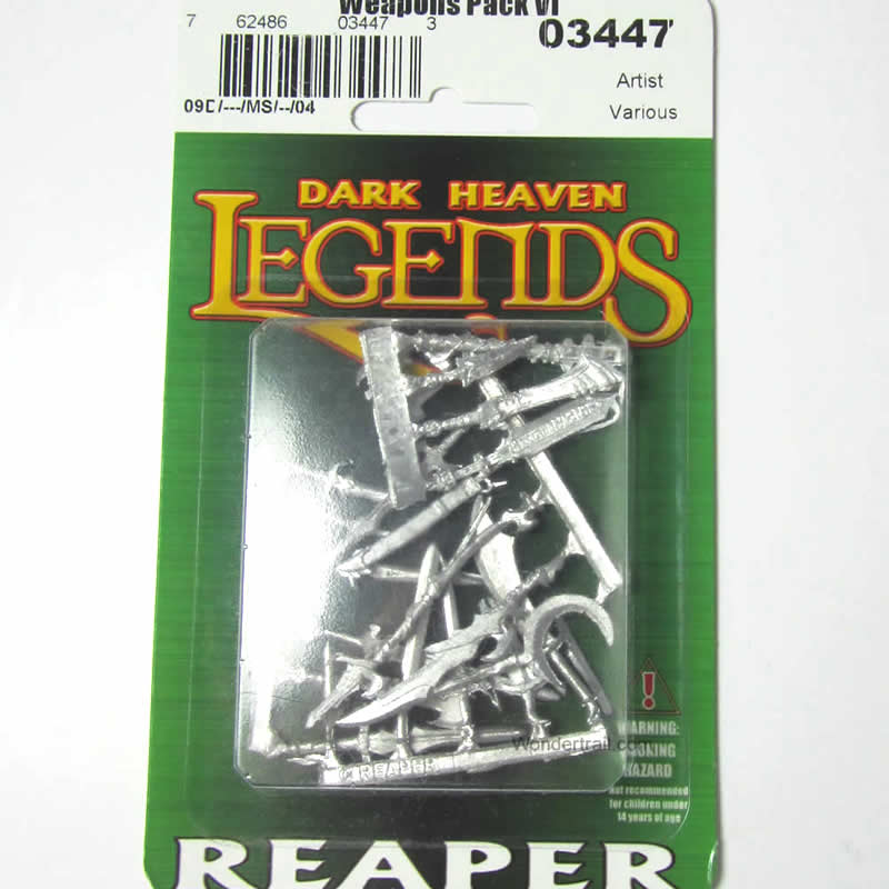 RPR03447 Weapon Pack 7 Miniature 25mm Heroic Scale Dark Heaven 2nd Image