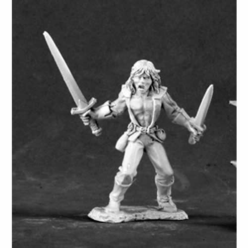 RPR03452 Culk Young Rake Miniature 25mm Heroic Scale Dark Heaven Main Image