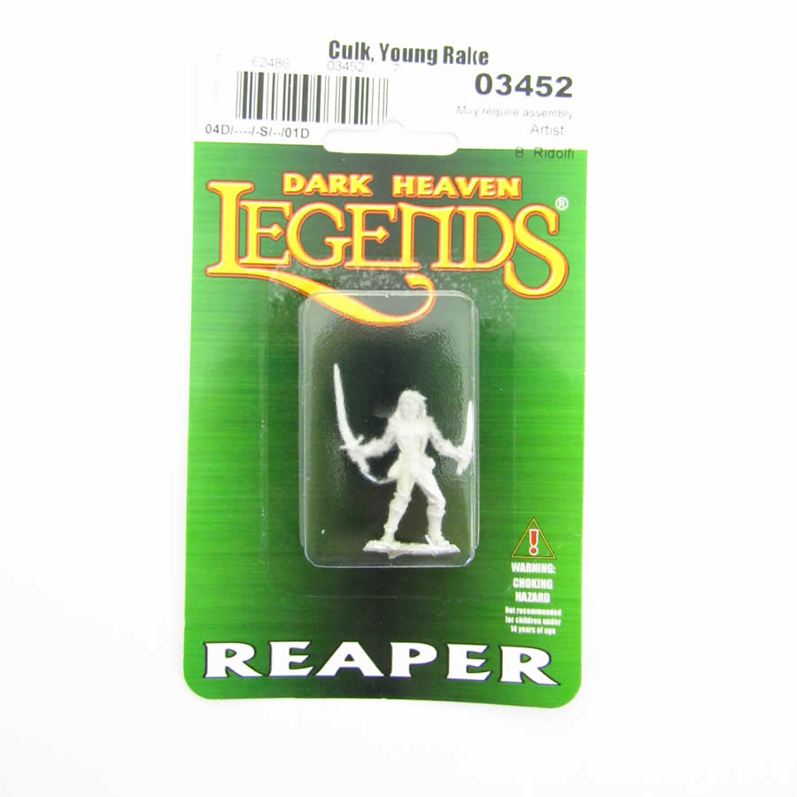 RPR03452 Culk Young Rake Miniature 25mm Heroic Scale Dark Heaven 2nd Image