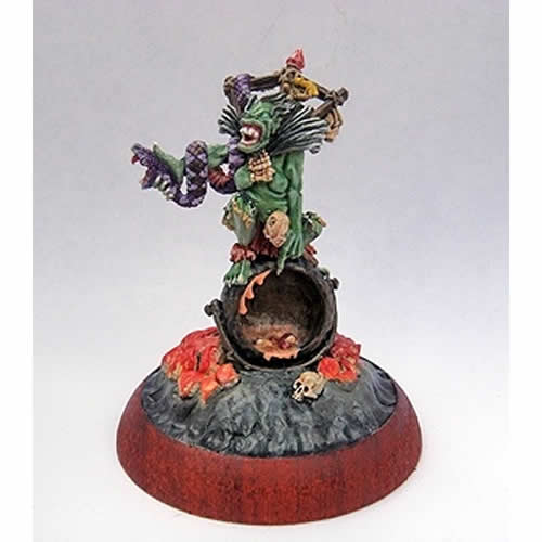 RPR03453 Ghoul Witch on Cauldron Miniature 25mm Heroic Scale 4th Image