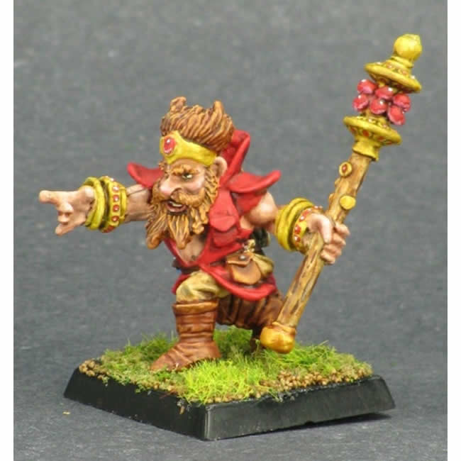 RPR03455 Dwarf Wizard Miniature 25mm Heroic Scale Dark Heaven Main Image