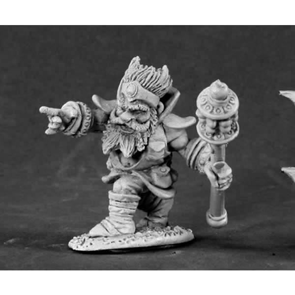 RPR03455 Dwarf Wizard Miniature 25mm Heroic Scale Dark Heaven 3rd Image