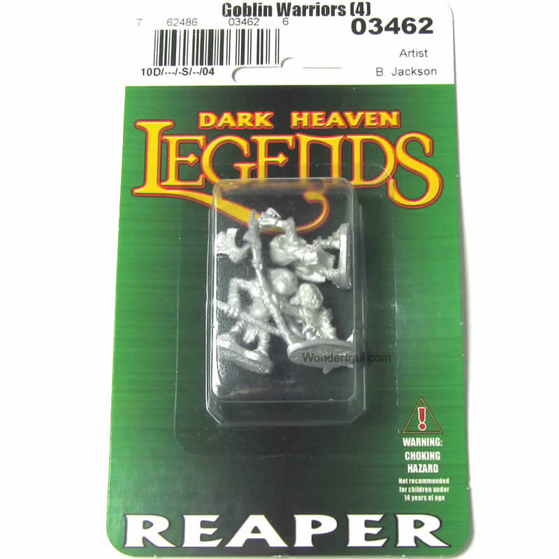 RPR03462 Goblin Warriors Miniature 25mm Heroic Scale Dark Heaven 2nd Image
