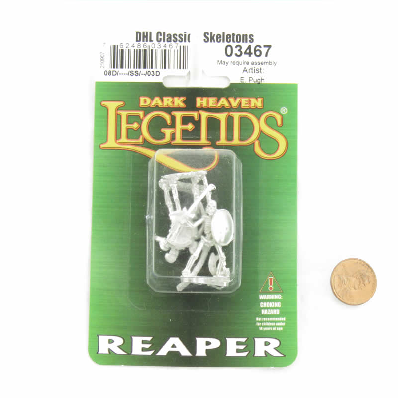 RPR03467 Skeletons Miniature 25mm Heroic Scale Figure Dark Heaven Legends 2nd Image