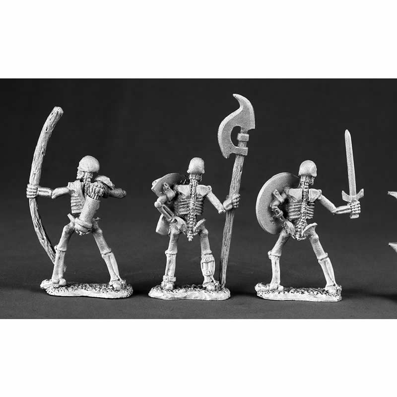 RPR03467 Skeletons Miniature 25mm Heroic Scale Figure Dark Heaven Legends 3rd Image