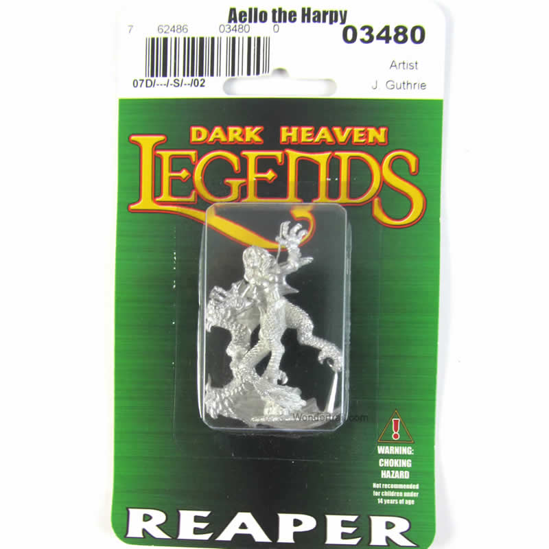 RPR03480 Harpy Aello Miniature 25mm Heroic Scale Dark Heaven 2nd Image