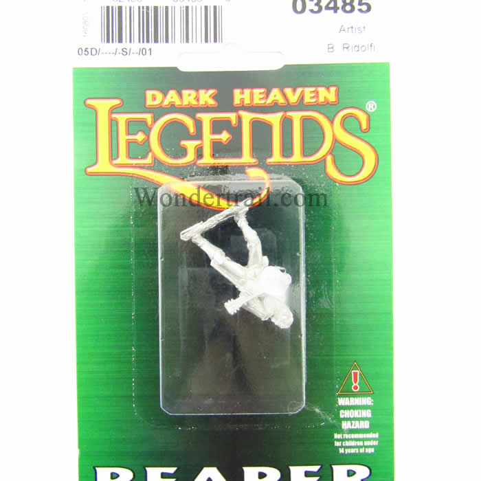 RPR03485 Alfred Redlute Bard Miniature 25mm Heroic Scale Dark Heaven 2nd Image