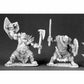 RPR03489 Black Orc Warriors Miniature 25mm Heroic Scale Figure Dark Heaven Legends Main Image