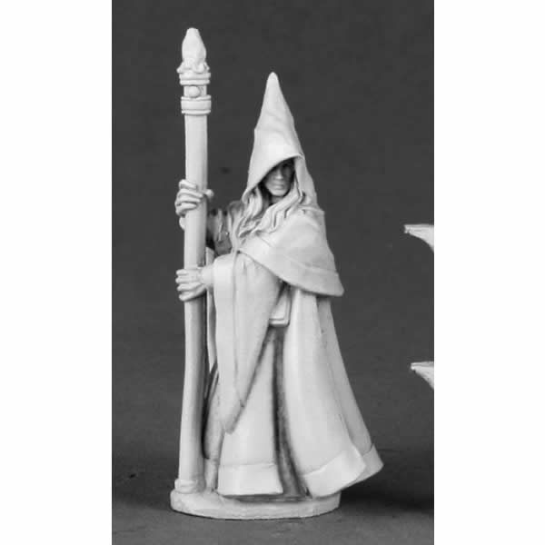 RPR03491 Anirion Wood Elf Wizard Miniature 25mm Heroic Scale Main Image