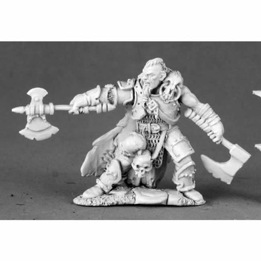 RPR03496 Castrus Vile Evil Warrior Miniature 25mm Heroic Scale Main Image