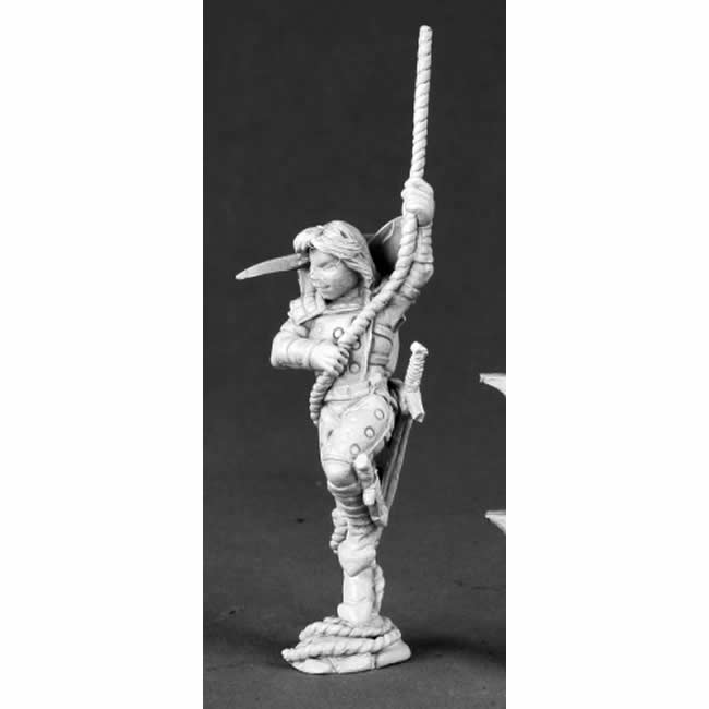 RPR03507 Collin Coalshadow Thief Miniature 25mm Heroic Scale Main Image