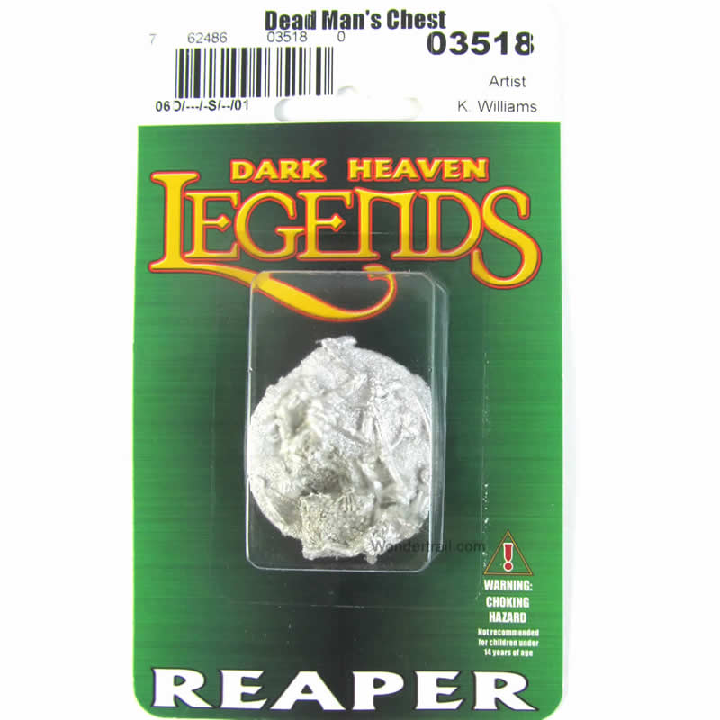 RPR03518 Dead Mans Chest Miniature 25mm Heroic Scale Dark Heaven 2nd Image