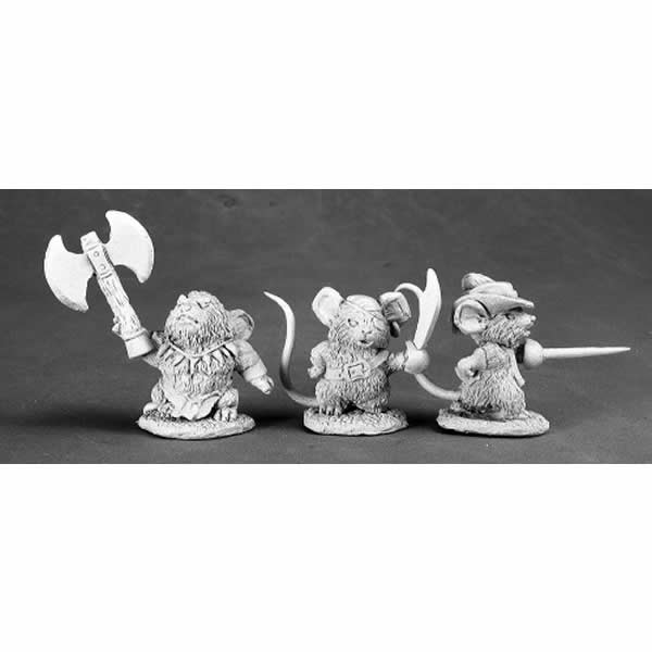 RPR03522 Mousling Pirate Savage and Duelist Miniature 25mm Scale Main Image