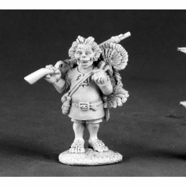 RPR03526 Dorly Luckrock Halfling Scout Miniature 25mm Heroic Scale Main Image