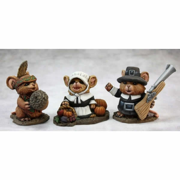 RPR03536 Thanksgiving Mouslings Miniature 25mm Heroic Scale 3rd Image