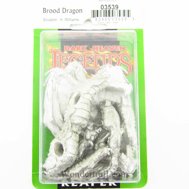 RPR03539 Brood Dragon Miniature 25mm Heroic Scale Dark Heaven 2nd Image