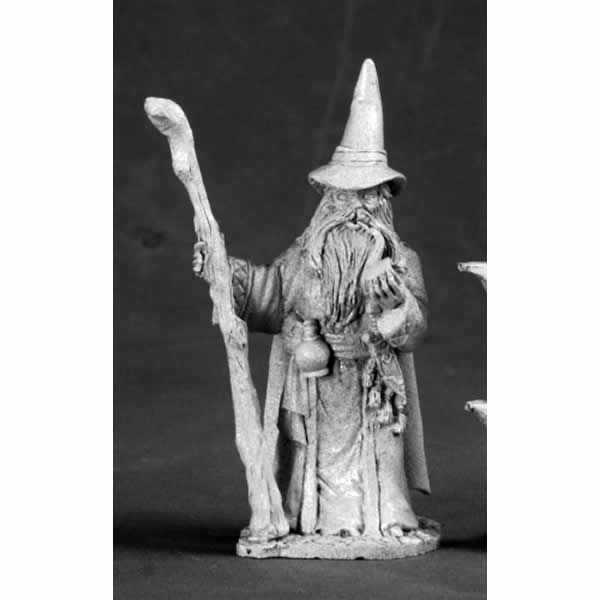 RPR03545 Andallin Bonnerstock Wizard Miniature 25mm Heroic Scale Main Image