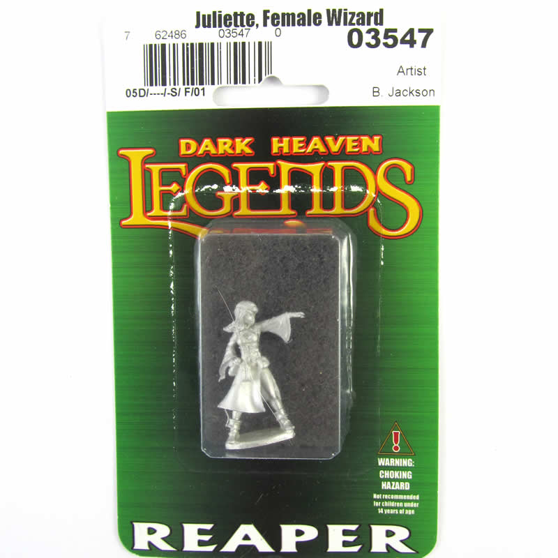 RPR03547 Juliette Wizard Miniature 25mm Heroic Scale Dark Heaven 2nd Image