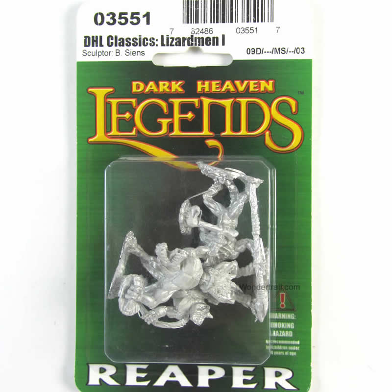 RPR03551 Lizardmen 1 Miniature 25mm Heroic Scale Dark Heaven 2nd Image