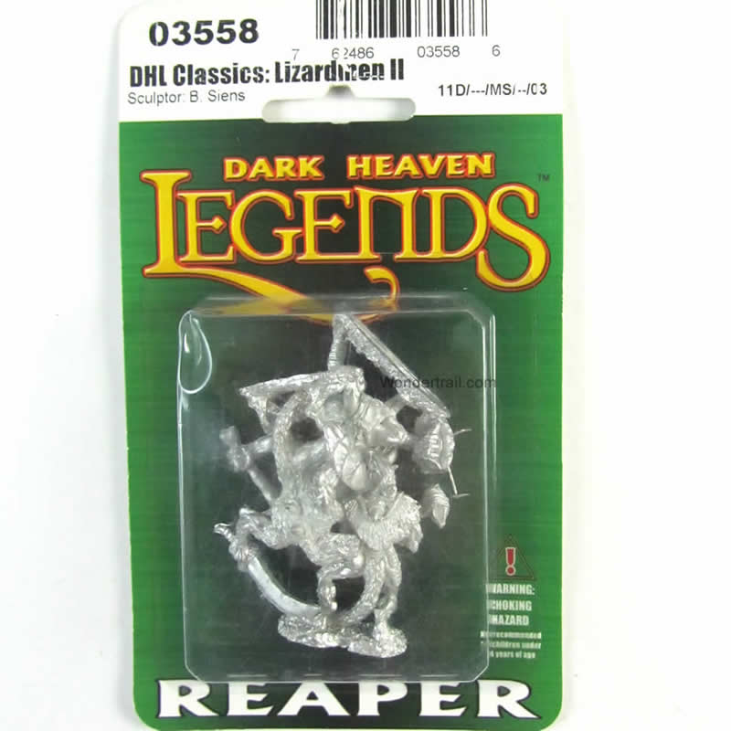 RPR03558 Lizardmen II Miniature 25mm Heroic Scale Dark Heaven Legends 2nd Image